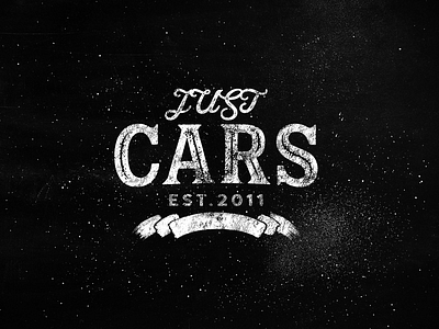 Just Cars blog logo design