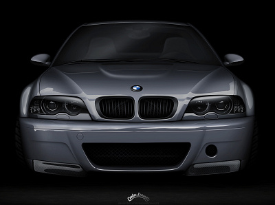 BMW M3 CSL automotive bmw car design cars germancars illustration m3 photoshop poster racing vector
