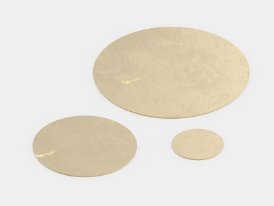 Brass coasters brass circle coasters design gold minimal object product