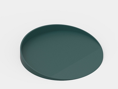 Green tray