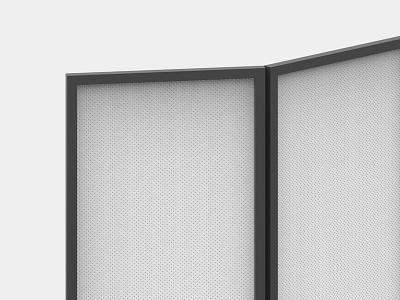 Screen frame accessories black design furniture grey metal minimalism object product screen white