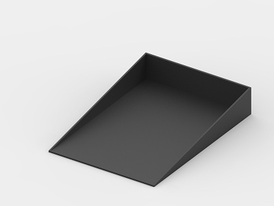 Black tray box accessories black design mat minimalism object product tray