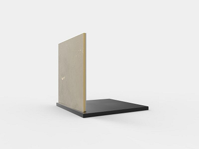 Mirror stand accessories black brass ceramic design metal minimal mirror object product stand stone