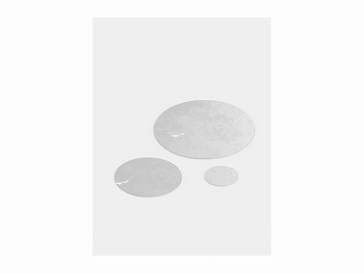 Glossy Grey Coasters 3d accessories coasters design glossy minimalism object product render silver visualisation