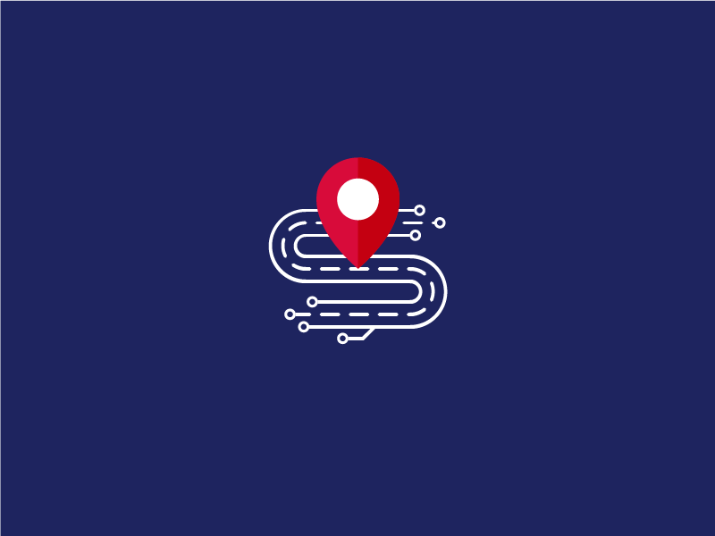 Digital Roadmap Logo digital map branding logo