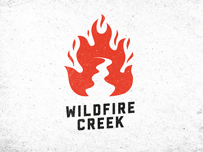 Wildfire Creek Branding branding fire logo wildfire