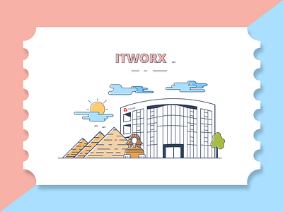 ITWORX design illustration vector