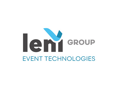 Logo Design for Leni Group - Event Technoloies brand logo design logo design branding