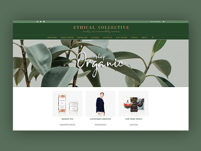 Ethical Collective Website Design & Branding