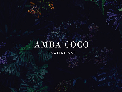 AMBA COCO - Branding & Logo adobe photoshop brand branding design graphic design logo