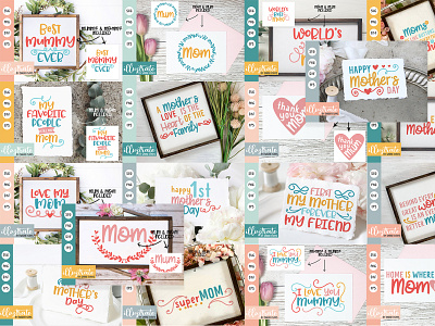 Mother's Day SVG Cut File Bundle mom cut files mom dxf mom quote svg mom svg cut file mum cut files mum decal mum quotes avg mum svg mum svg mum svg cut files