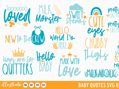 Free Free 235 Baby Quotes Svg SVG PNG EPS DXF File