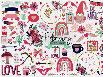 February Clipart