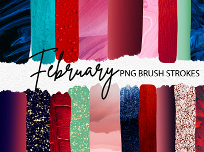 February Sublimation File love pattern swatches