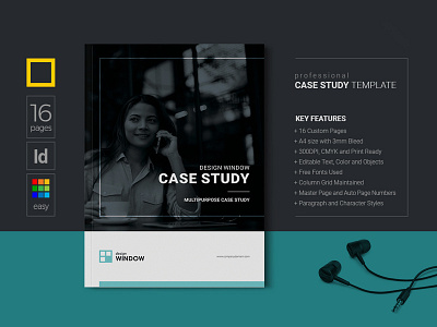 Case Study Booklet Template