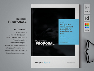 Proposal business proposal corporate proposal profile