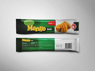 Mango Bar Packaging Design label design packaging packet design