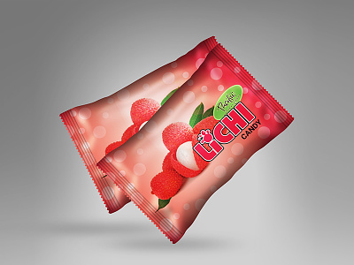 Lichi Candy Packaging candy packaging label packaging product packaging