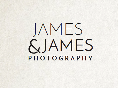 James & James branding design identity logo