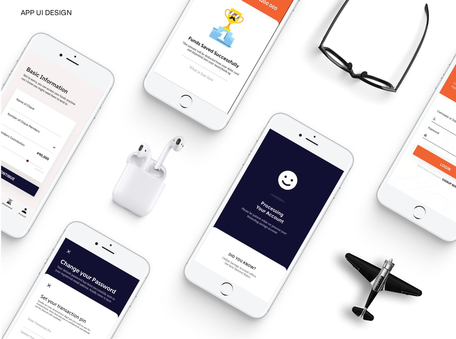 Moneybag Mobile App by Victor Enesi on Dribbble