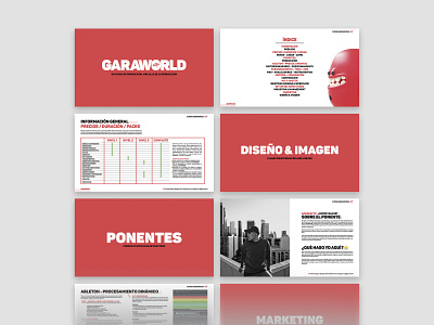 GARAWORLD Info agency branding business corporate branding corporative design dossier info design marketing ui