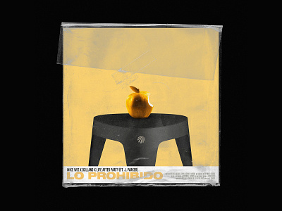 Lo Prohibido composition cover cover artwork design music photography