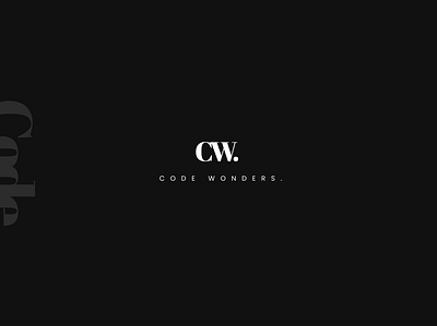 codewonders logo branding logo logodesgin ui