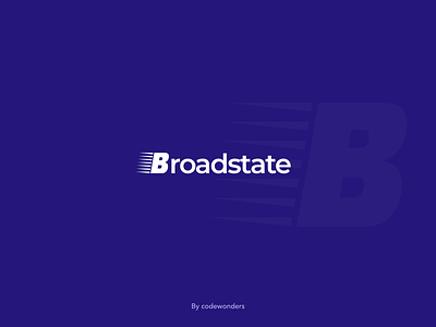 Broad State design logo logo design logodesgin