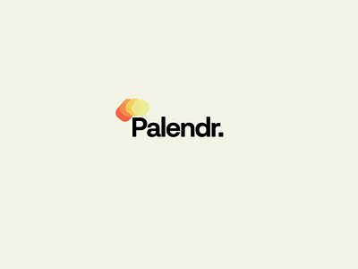 Palendr branding design logo logodesgin typography ui ux