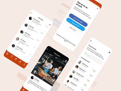 Social App UI Template II app app interface app ui design app ui templates appdesign appui interface social social app socialapp socialmedia socialnetwork template templates ui ui kit ui template ui ux uidesign uiux