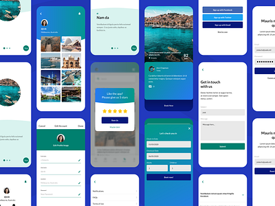 Travel App UI Template II