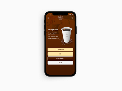 Coffee Delivery App UI app app concept appdesign appui appuidesign coffee coffee delivery delivery design ios mobile ui uidesign uiux ux