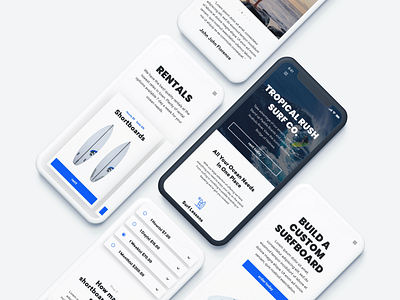 Surf Shop Mobile Design app design dribbble iphone iphonex mobile mockup rental sketch ui ux uxdesigner