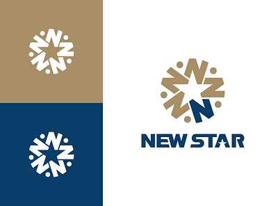 New Star Logo Design logo