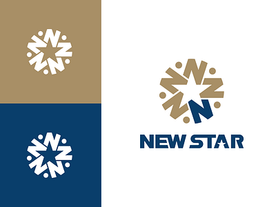 New Star Logo Design