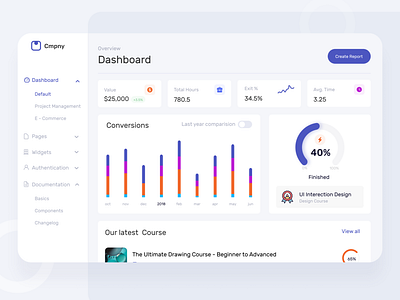 Dashboard UI Experment