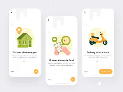 Food Delivery App- Onboarding