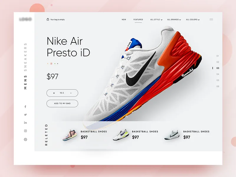 Cart UI designs, themes, templates and downloadable graphic elements on ...