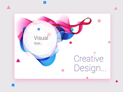 Make My Own Visual Style Design apps color creative design google gradient template typography ui ux visual
