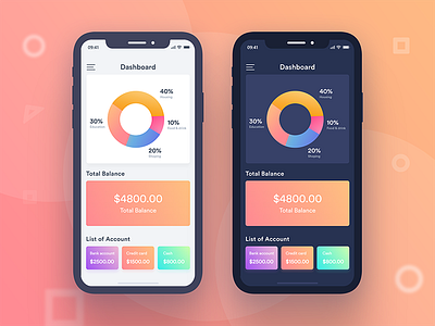 Finance Mobile App UI account adobe app bank creative dashboard finance free mobile payment ui xd