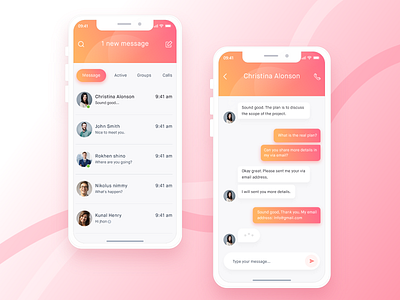 Event app- Messaging