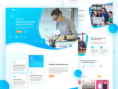 Startup | Agency Landing Page agency