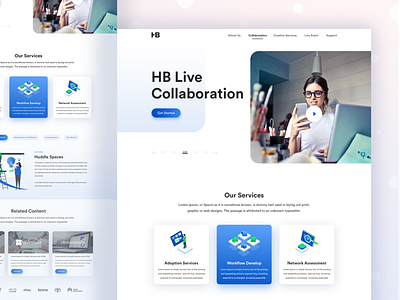 Solution Page for HB Communications Website