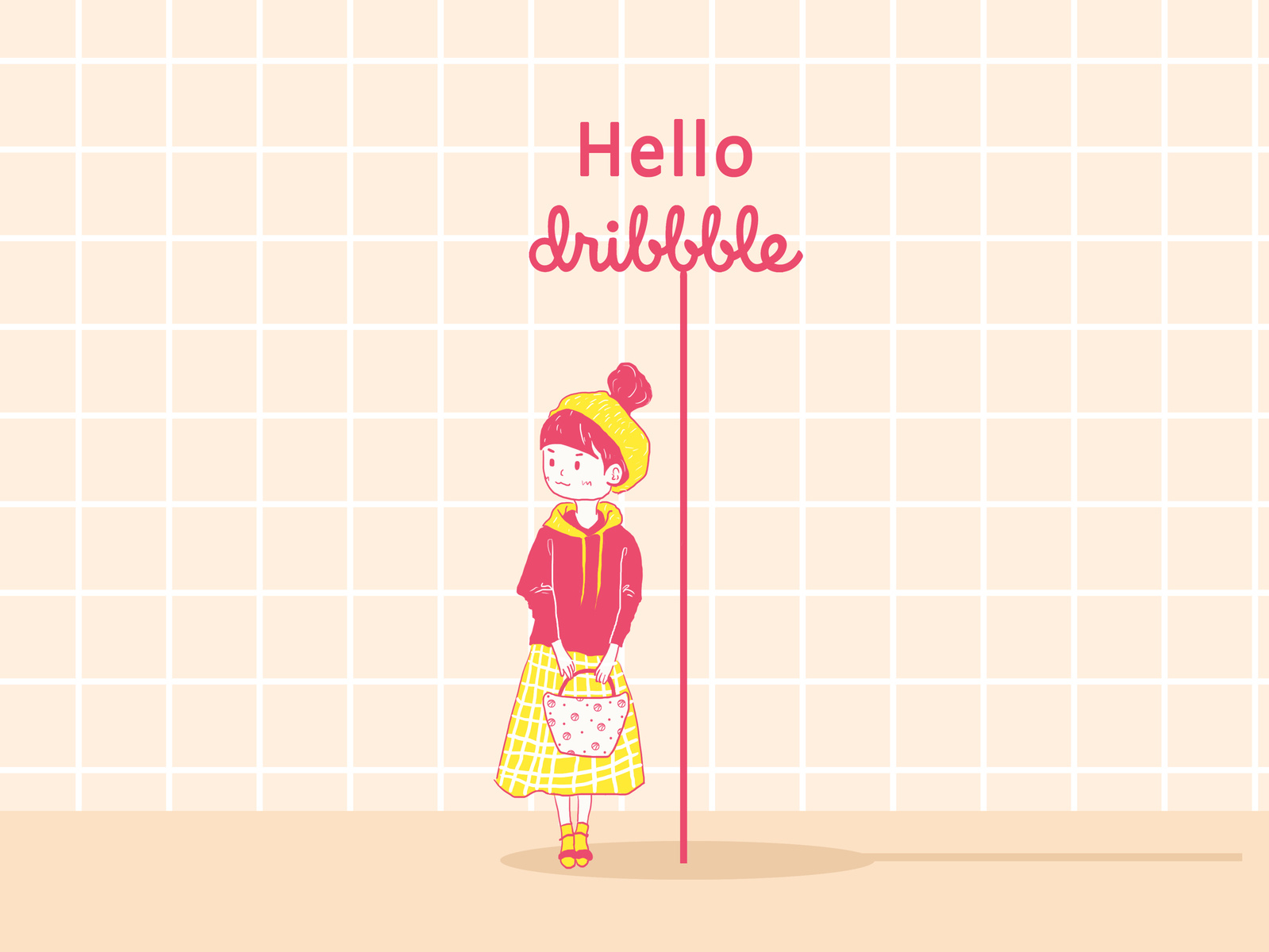 Hello Dribbble by 王宁 on Dribbble