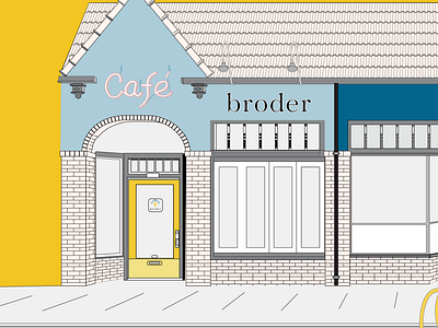 Broder Cafe brunch food food illustration oregon portland swedish