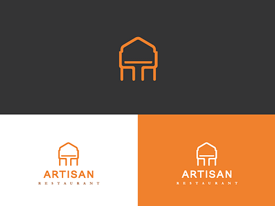 Artisan Restaurant Logo art india line