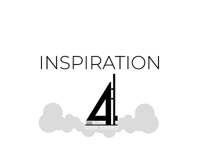 Inspiration4 - SpaceX animation branding graphic design logo minimaldesign motion graphics rockets space typo typography ui