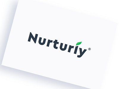 Concept for Nurturly branding corel coreldraw design forsale good logo logo design nature nice team vector