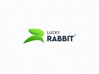 logo for lucky rabbit app branding coreldraw design forsale good illustration ilustrator logo nice sofware vector