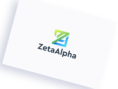 logo for zetaalpha branding corel coreldraw design forsale good ilustrator logo nice team